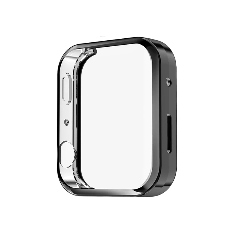 TPU чехол для часов, мягкий чехол для часов, защитный чехол для Xiaomi Watch, черная пленка