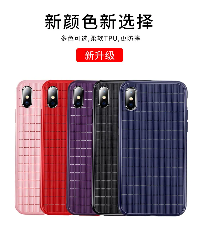 Модный чехол для телефона iPhone XS Max, мягкий резиновый силиконовый защитный чехол для iPhone X/XS/XR, дизайн с вырезами