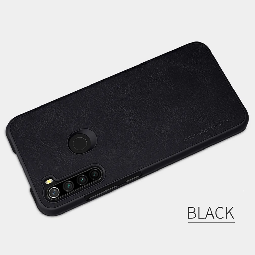 Для Xiaomi Redmi Note 8 Pro/Note 8T чехол NILLKIN QIN классический флип-чехол из искусственной кожи винтажный флип-чехол с отделением для карт