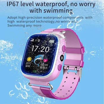 

Children's Smart Watch SOS Phone Watch Antil-lost Tracker 2g SimCard Photo Smartwatch For IOS Android Kids Gift fully compatible