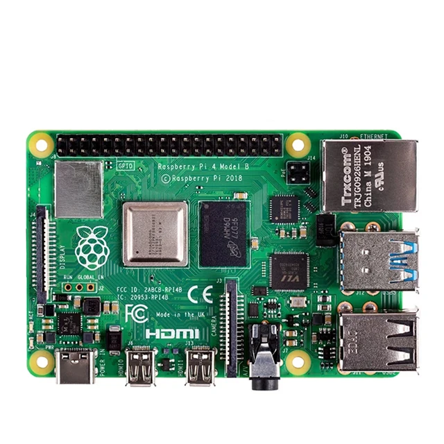 

A2-Latest For Raspberry Pi 4 Model B with 2GB RAM BCM2711 Quad core Cortex-A72 ARM v8 1.5GHz Support 2.4/5.0 GHz In stock