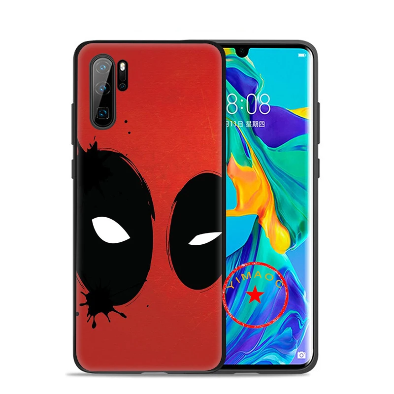 Дедпул от Marvel Dead pool Мягкий силиконовый чехол для huawei P30 P20 P10 Lite Pro P Smart Plus P30 Pro P Smart Z - Цвет: 9