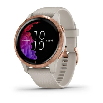 

Garmin Venu smart watch rose gold AMOLED GPS (satellite)