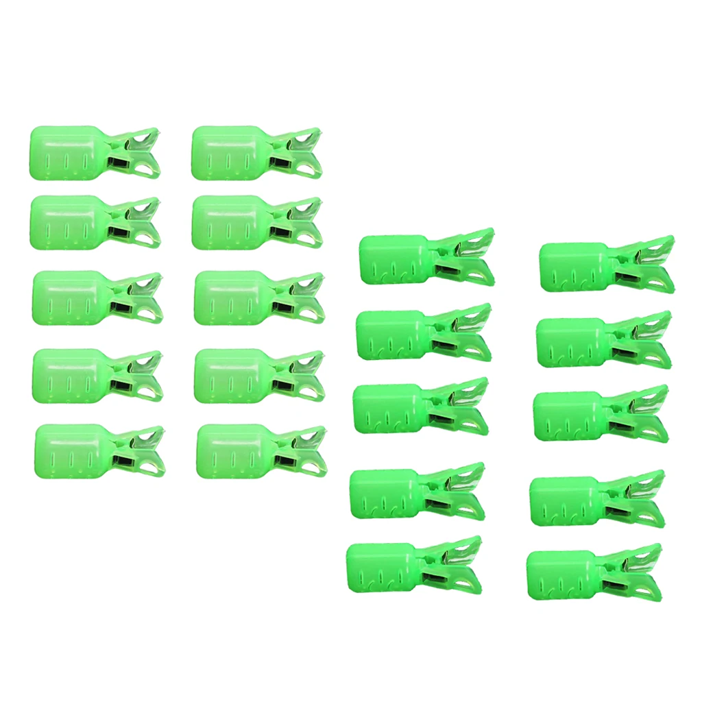 20X Squid Jig Hook Protector Shrimp Fishing Jigs Lure Covers Safety Cap L+S