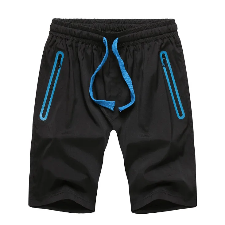 Летние Новые быстросохнущие шорты мужские пять брюки спортивные шорты со шнурком мужские повседневные пляжные шорты мужские шорты большого размера