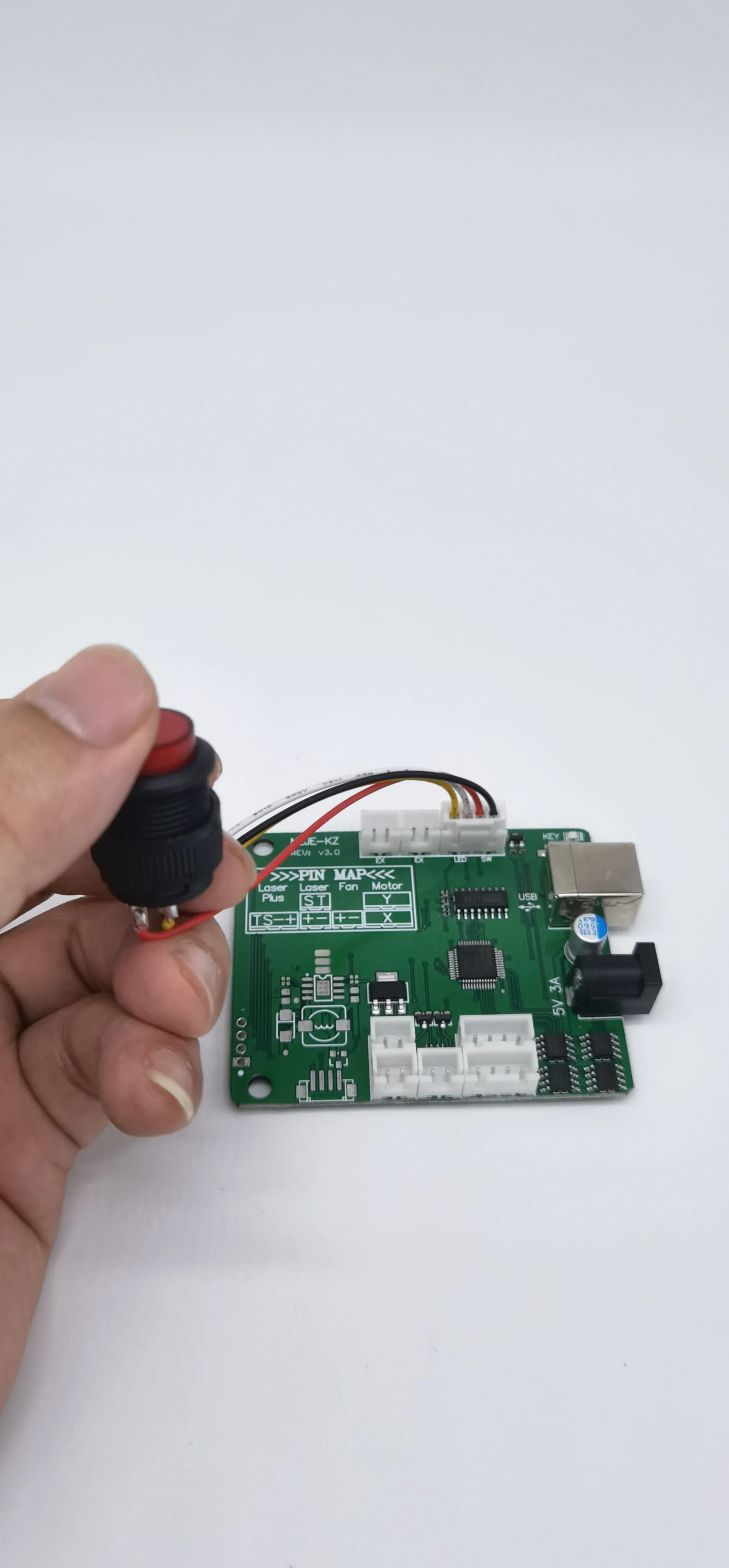 NEJE DK 8 KZ Upgraded Version Laser Engraver Mainboard Replacement for 1500mW/2000mW/3000mW