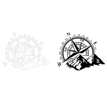 

50X60Cm Car Hood Mountain Navigation Car Sticker