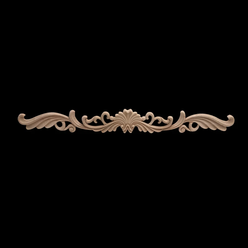Wood Applique Wood Decal Door Carving Onlay Unpainted Decoration Floral Long Wooden Home Decoration Accessories Corner Hot Sale Wood Applique Wood Decal Door Carving Onlay Unpainted Decoration Floral Long Wooden Home Decoration Accessories Corner Hot Sale