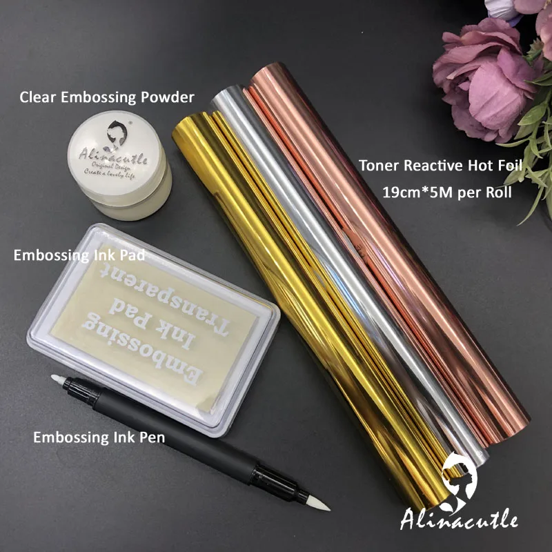 Embossing Ink Pad Clear Stamping Clear Embossing Ink Pad Ink Pen for