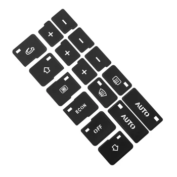 

1x Car Air Condition AC Climate Control Button Repair Stickers Decals For Audi A4 B6 B7 2000 2001 2002 2003 2004