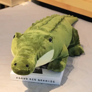 

1pcs 90/120cm Crocodile doll Large Plush Doll girl sleeping pillow long pillow cute doll birthday gift boy