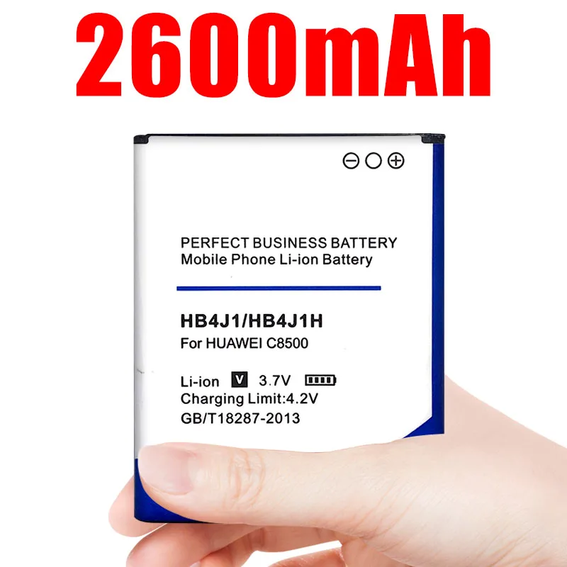 Аккумулятор 2600 мАч Hb4j1/hb4j1h для Huawei C8500 U8150 U8120 V845 Ideos X3 T8300 U8500s T8100 | Мобильные