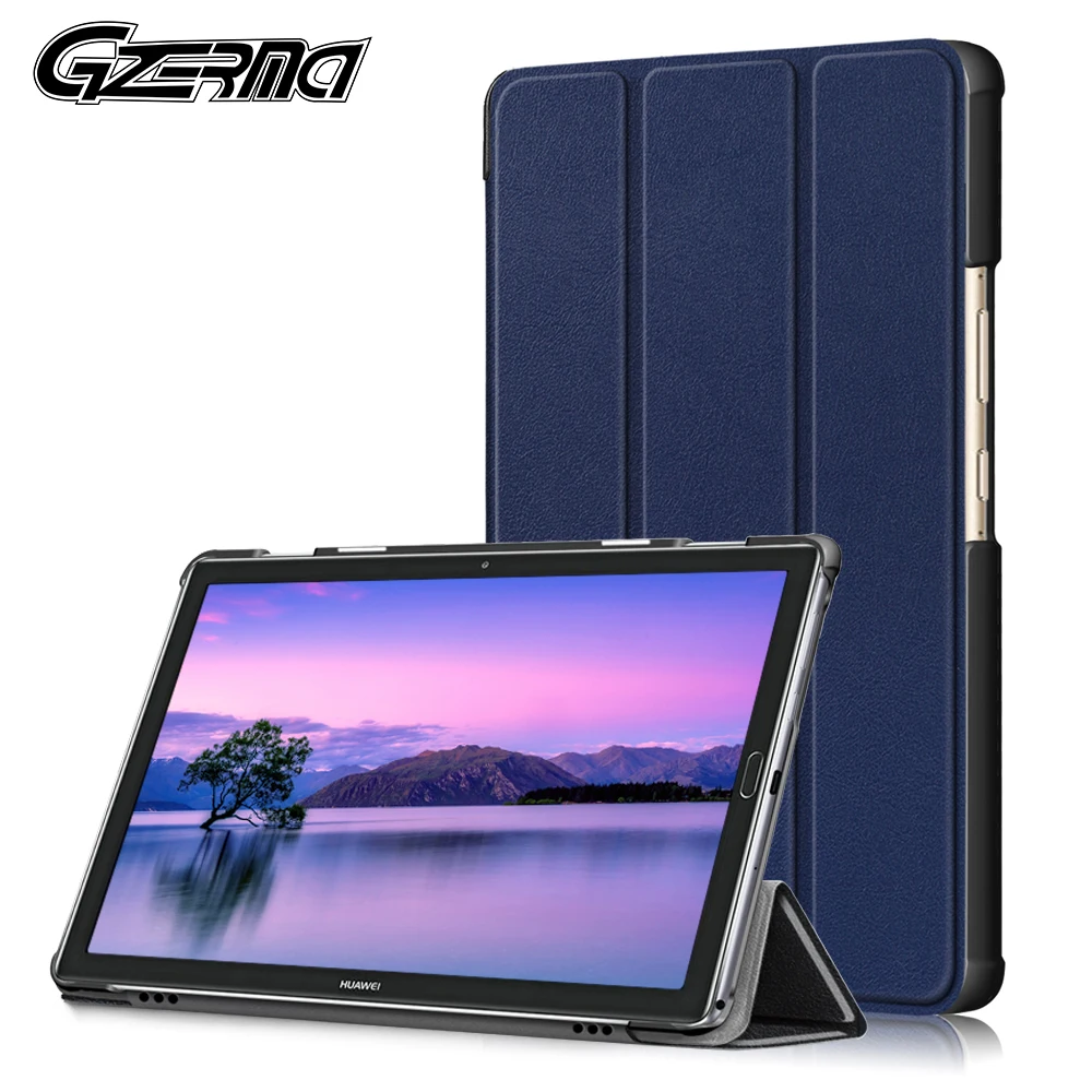 Чехол книжка для Huawei MediaPad M6 10 8 4 2019 Ультратонкий чехол подставка планшета 4|Чехлы