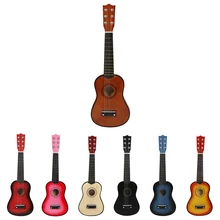 

21 Inch Ukulele Soprano Beginner Ukulele Guitar Ukulele Mahogany Neck Delicate Tuning Peg 4 Strings Wood Ukulele