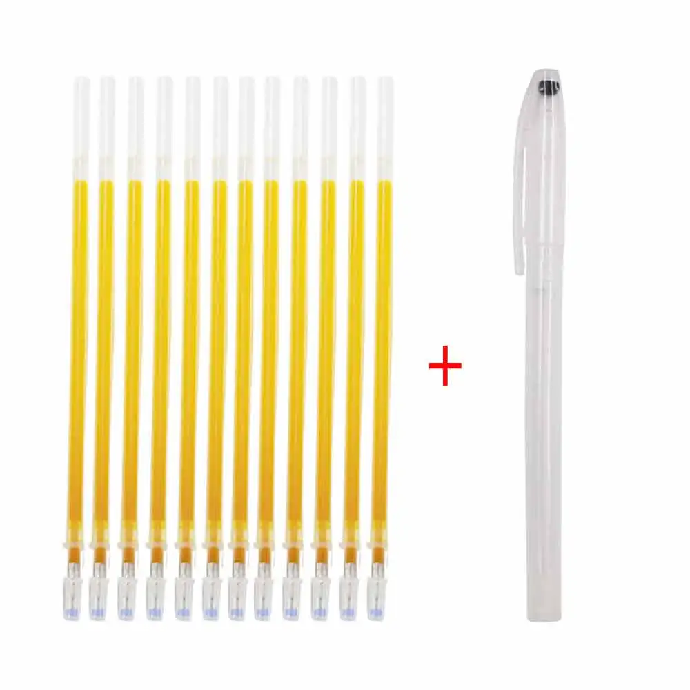 10pcs yellow 10 шт. маркеры для стежков растворимые крестиком водорастворимые ручки Временная маркировка для рукоделия Лоскутная Вышивка Швейные Инструменты - Цвет: 10pcs yellow