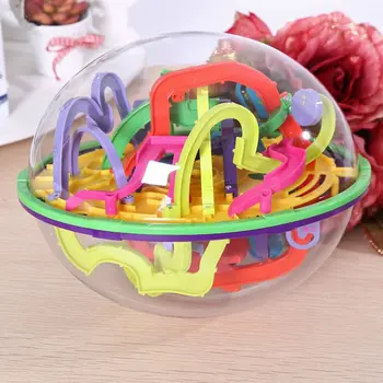 

3D Puzzle Magic Maze Ball Intellect 100/118/299 Level Perplexus Magical Intellect Marble Puzzle Game IQ Balance Educational Toys