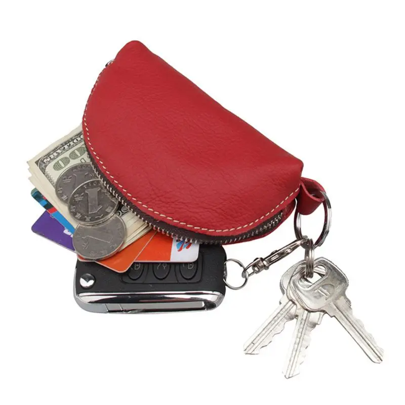 Женский маленький мини-кошелек из натуральной кожи, кошелек для монет, держатель для карт кошелек для ключей M68C