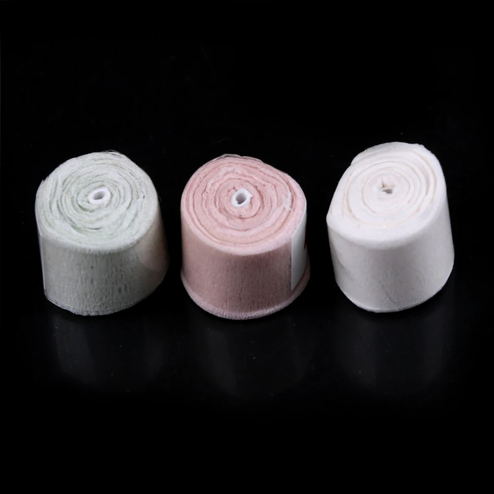 

Roll of Bathroom Tissue Toilet Paper 1:12 Dollhouse Accessory Toy Miniature Toy For Dollhouse Bathroom Accessories 3PCS