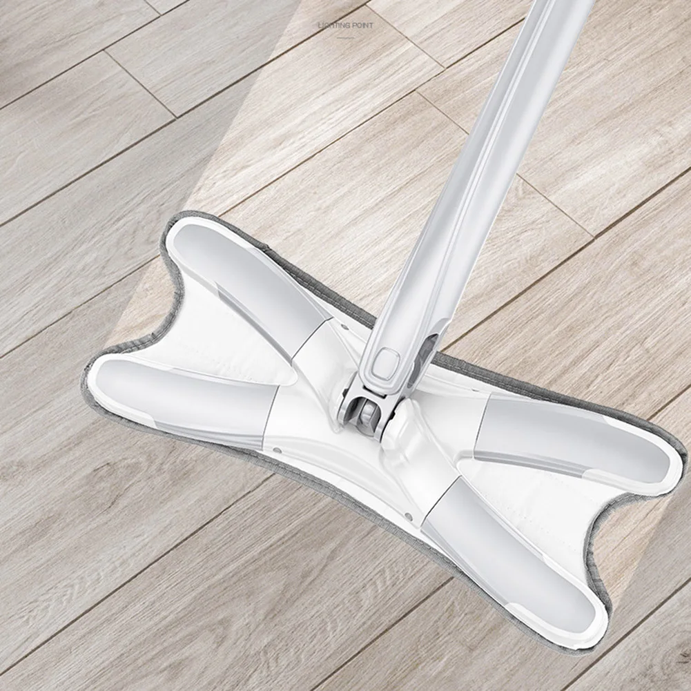 X-type Cleaning Head Microfiber Floor Mop Cloth Replace Wash Household Washable