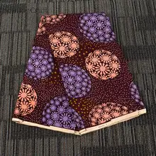 YeulionCraft 1 ярд фейерверк печатных Анкара африканская ткань полиэстер настоящий воск ткань для женщин вечернее платье Diy Швейные материалы