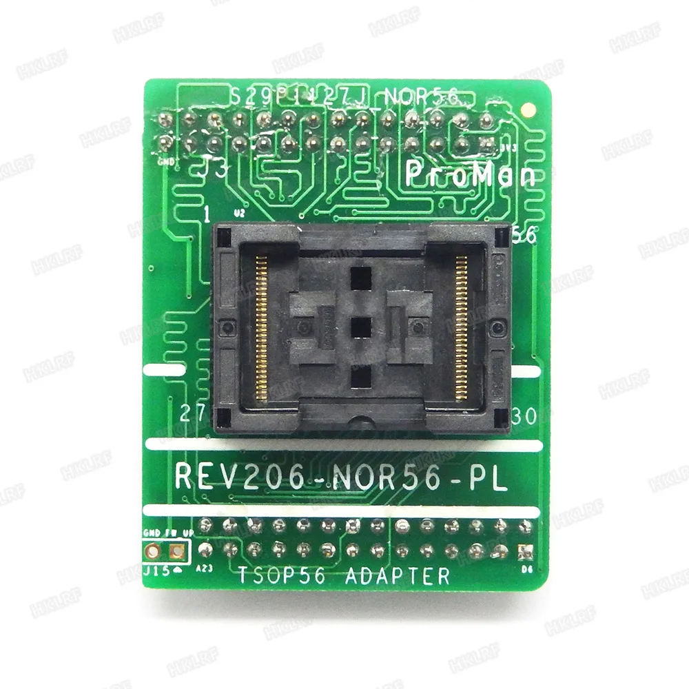 

REV206-NOR56-PL TSOP56 Adapter TSOP48&56 Adapter Socket for NAND ProMan TL86_plus Professional Programmer