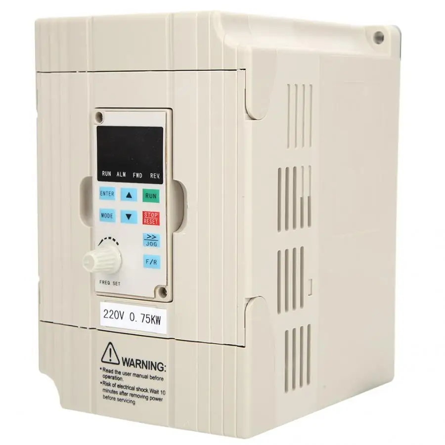 

0.75KW 220VAC Universal VFD Inverter Input to 3 Phase Output Frequency Converter for Single Phase Motor Speed Control