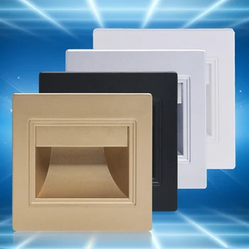 

1.5W LED Recessed Light Pathway Path Stair Step Wall Garden Indoor Outdoor Lamp 28TC