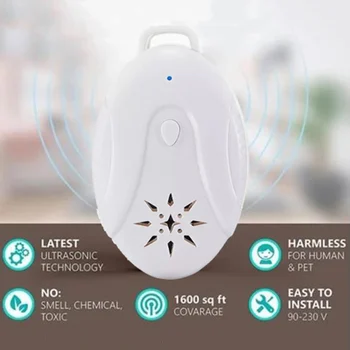 

1PC Portable USB Charging Ultrasonic Pest Repeller Device Insect Anti-insect Anti-mouse For Outdoor Camping Repellents