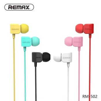 

Remax RM-502 Stereo Music in Ear with HD Mic in-ear 3.5mm wired Earphone
