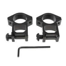 Высокий профиль одиночный гвоздь крепление кронштейн зажим 1 ''кольцо 21 мм Пикатинни Вивер крепление направляющей «Ласточкин хвост» 24,5 мм