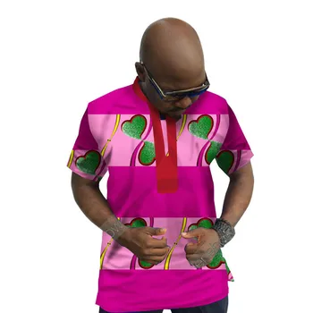 

Mens African Clothing African Print Wax Dashiki Men t Shirt Plus Size African Clothing Brand Clothing Men Shirt