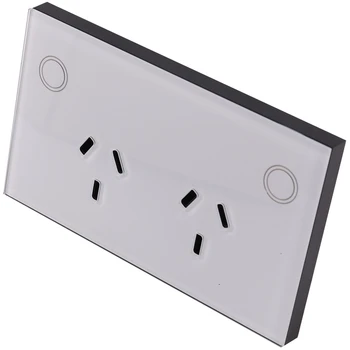 

AU Approved SAA Double Wall Socket,Press Plug Socket Power Outlet,Electrical Socket(AU Plug)