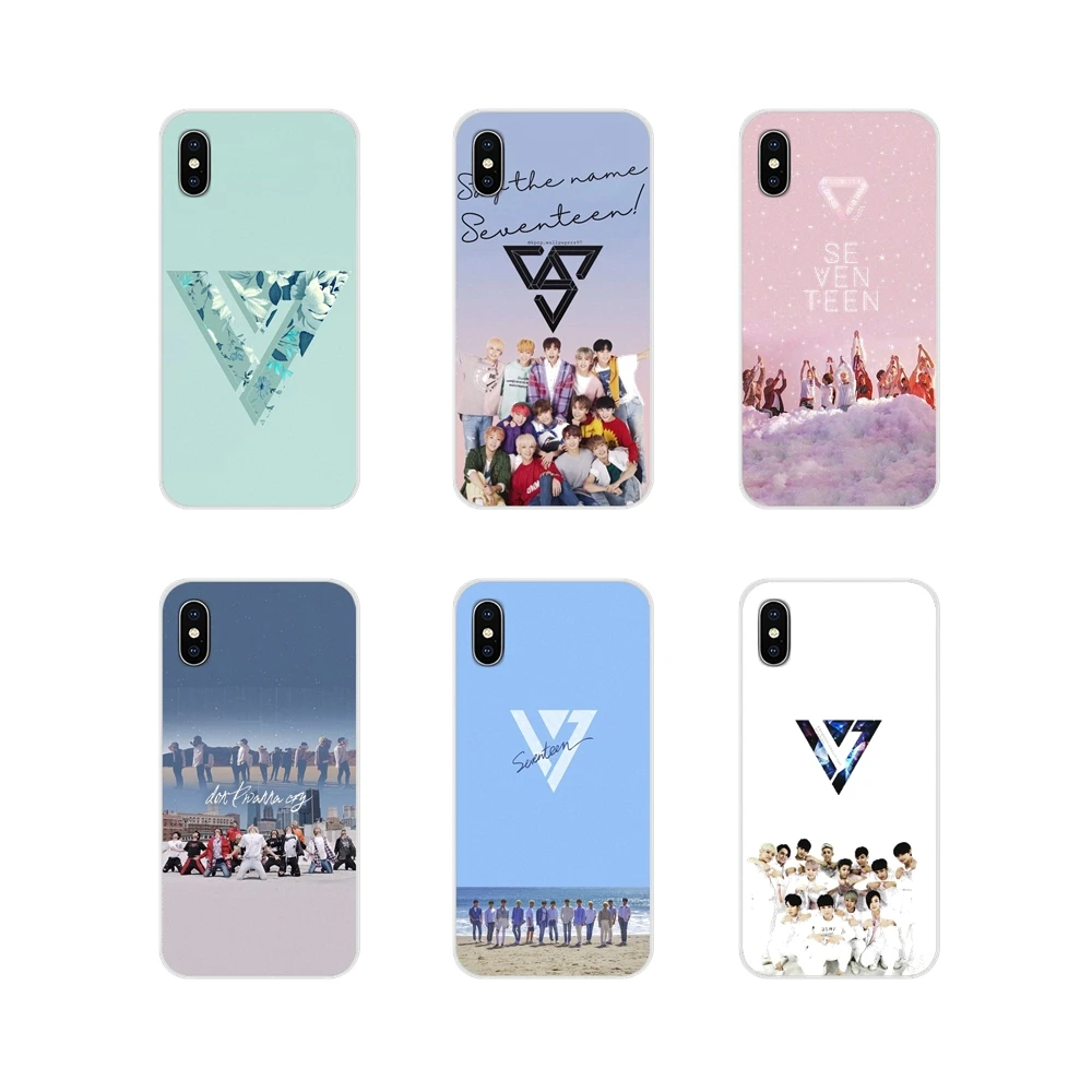 

Transparent Soft Shell Covers kpop Seventeen Korean group boy For Huawei Mate Honor 4C 5C 5X 6X 7 7A 7C 8 9 10 8C 8X 20 Lite Pro