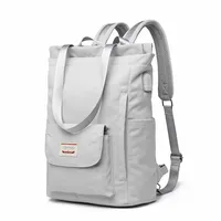 Large Capacity USB Backpack Fashion Women Backpack Waterproof 13 14 15.6 Inch Laptop Backpack For Girls Travel Mochila 1