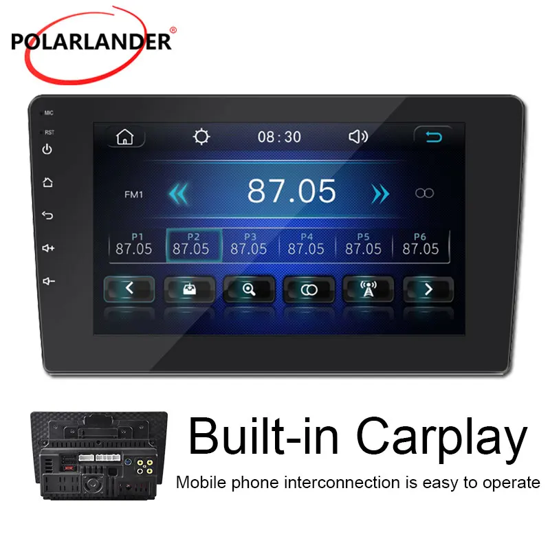 

Car Radio MirrorLink Carplay/Android Auto 8'' MP5 AI Voice BT Support Rear View Camera 2USB 2Din Multimedia Player FM AM RDS