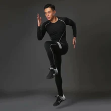3 шт./комплект, мужской спортивный костюм для тренировок, тренажерного зала, фитнеса, компрессионная одежда для бега, бега, спортивной одежды, упражнений, тренировок, трико