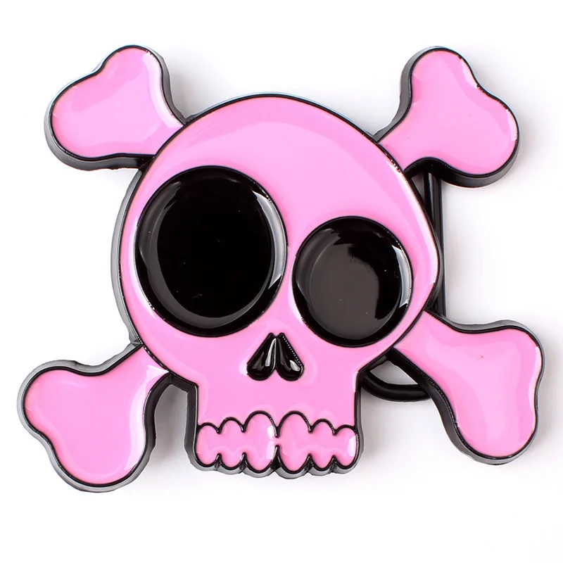 

Skull skeleton belt buckle Belt DIY accessories Western cowboy style Smooth belt buckle Punk rock style k39