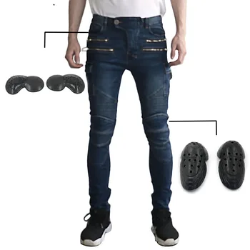 

High Quality Men Riding Trousers Racing Motocross Motorbike Protective Gear Pantalon Moto Pants Pantalones Pantaloni Biker