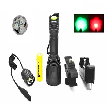 

C10 Single Mode Long Rang Distance Super Bright 3 LED Lamps Hog Predator Varmint Hunting Flashlight