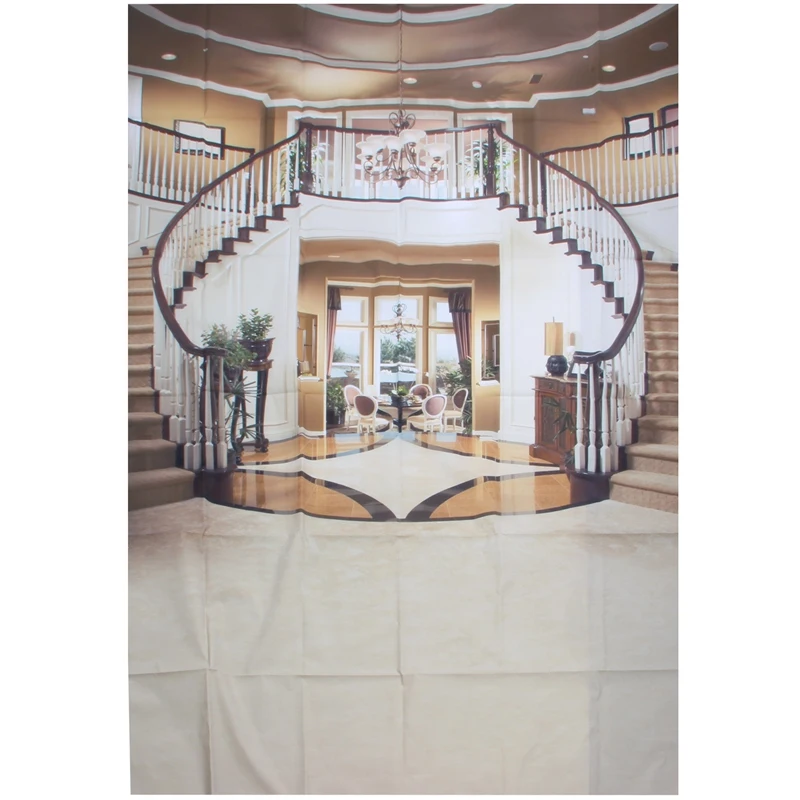 

5X7Ft Vinyl Photography Staircase Background Photo Backdrop Props For Studio