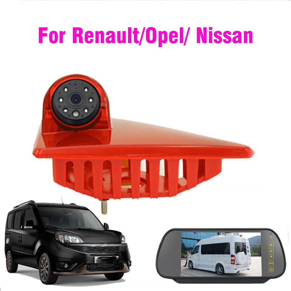 

Stop Lights Rear View Brake Light Camera For OPEL Movano B + Nissan NV400 + Renault Master III 2010-2019