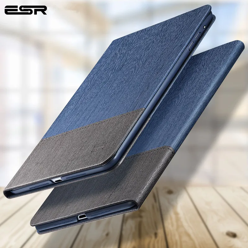 Чехол ESR для iPad Mini 5 2019 mini 4 3 2 1 чехол из ткани Оксфорд назад Trifold Stand Auto Sleep/Wake up Smart Cover для iPad Mini 5