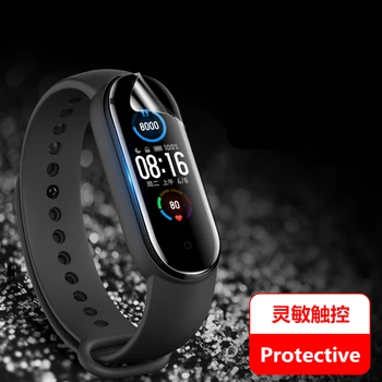 

10 pcs New Protective Soft Screen Protector For Xiaomi Mi Band 5 Tempered Mi Band 5 Protector Film