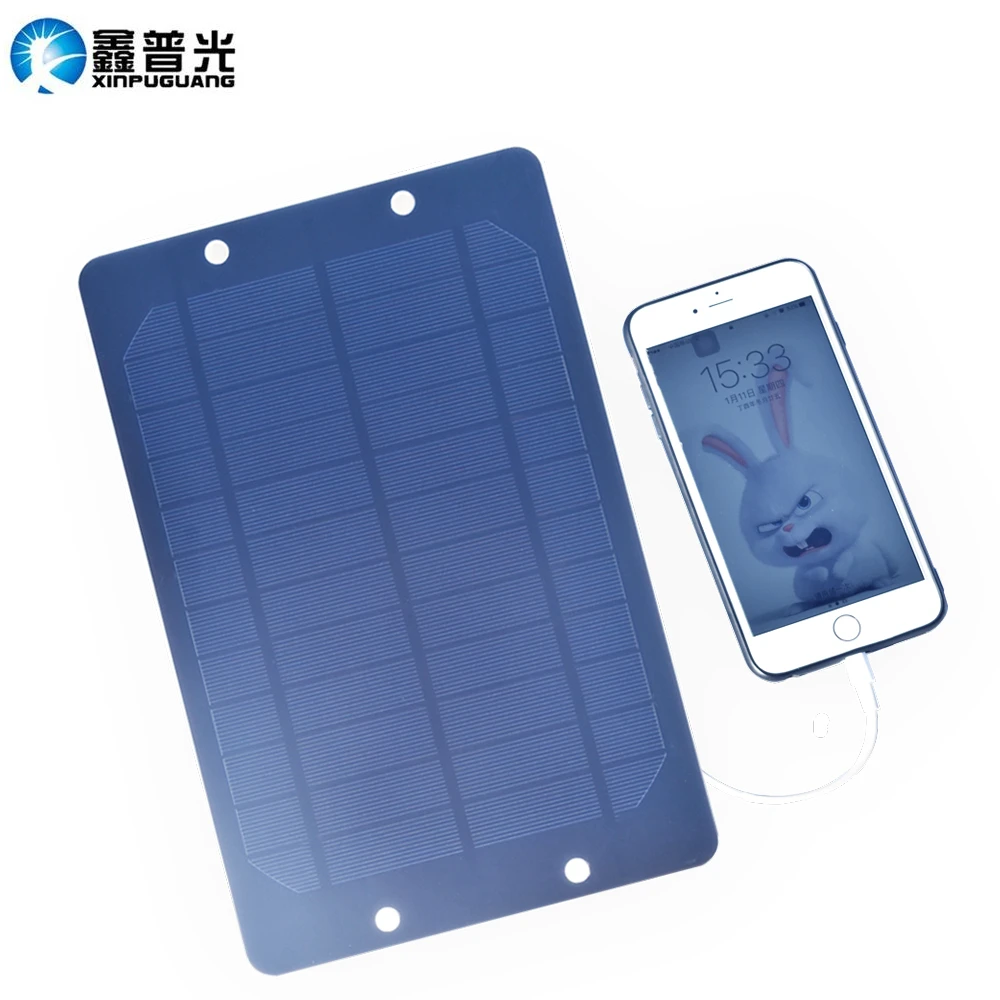 Portable Solar Charger 6V 6W Panel Monocrystalline Cell USB Output 5V 1A 2A for Mobile Phone Power Bank Charge | Электроника