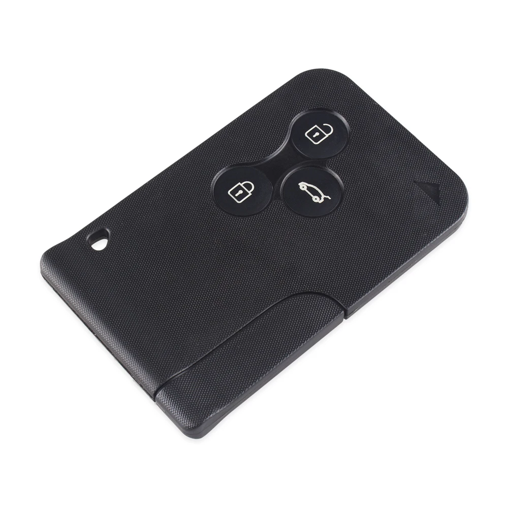 KEYYOU 2/3/4 Button Smart Card Remote Key Shell Case For Renault Clio Logan Megane 2 3 Scenic Laguna Espace Fluence Scenic