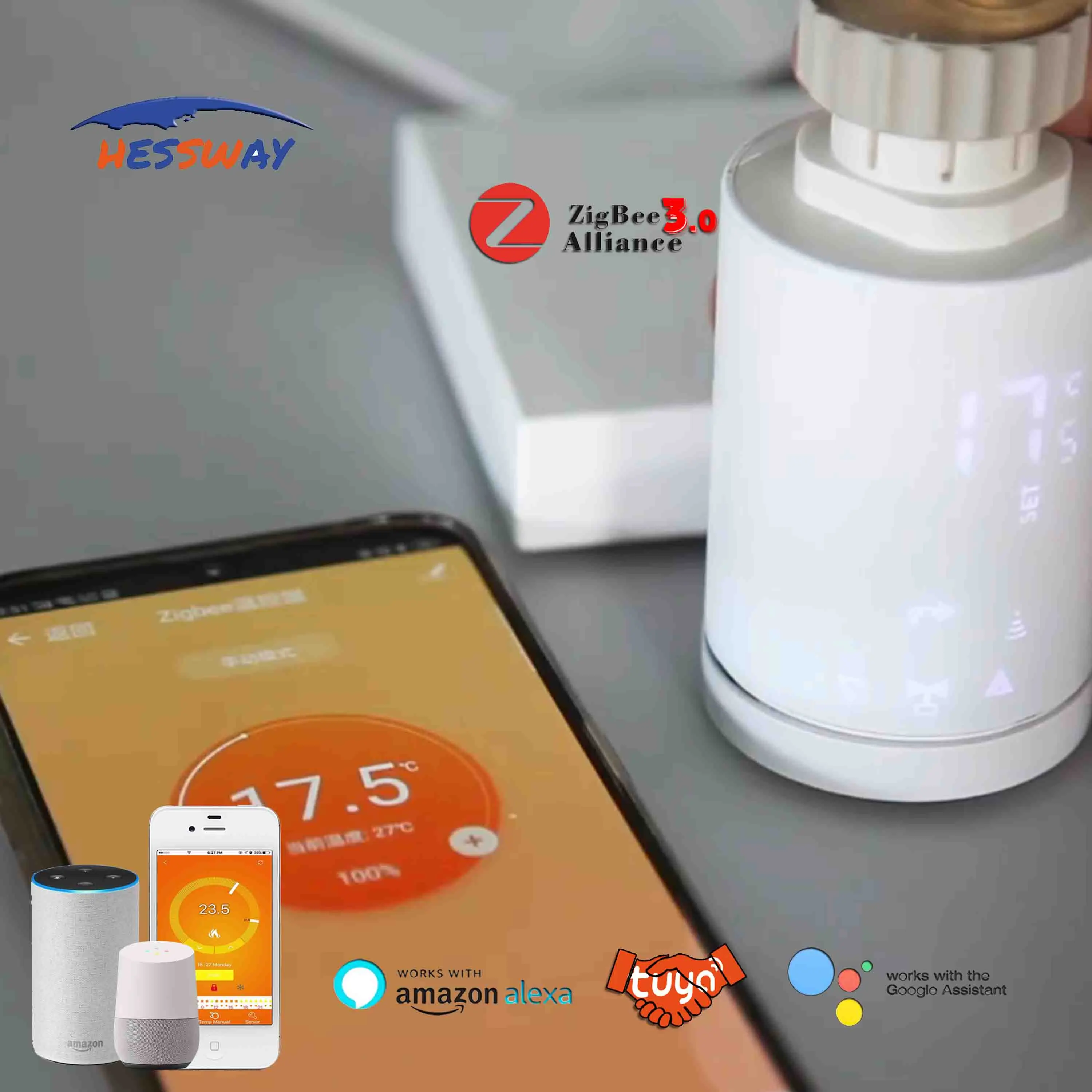 Сенсорный выключатель zigbee 3 0 в Термостатические клапаны радиатора для