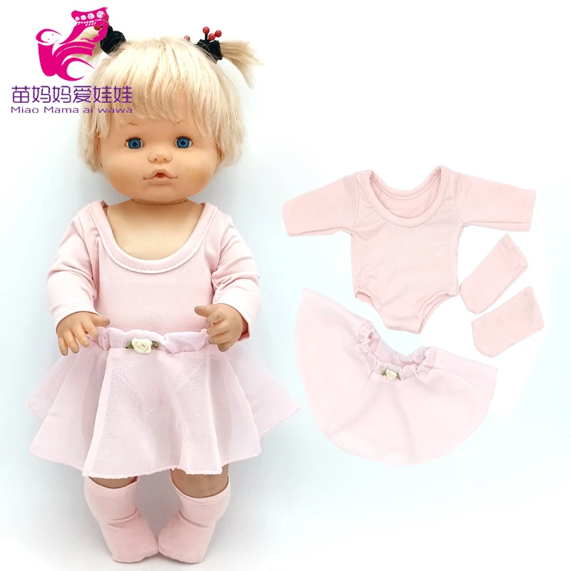 Falda de Ballet rosa para muñeca Nenuco de Cm, Ropa Y Su hermana de 17 pulgadas, Ropa para muñeca, de - AliExpress