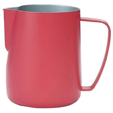 Кувшин для молока Нержавеющая сталь кувшин для крема вытягивающийся цветок чашка вспениватель молока для кофе латте арт молочной пены инструмент Coffeware