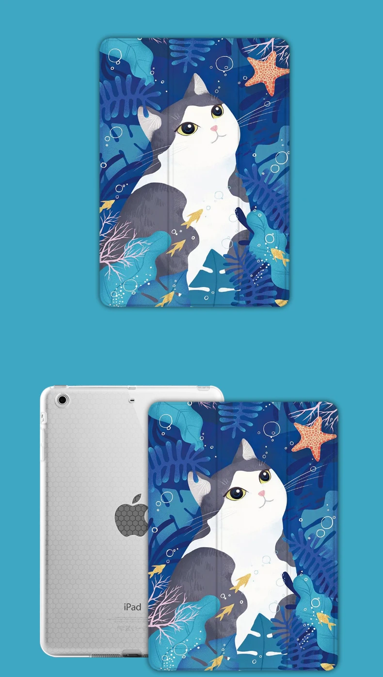 Планшеты Обложка для ipad Mini1 на возраст 2, 3, 4, 5, ipad air 2 3 pro 11 10,5 10,2 дюймов мультфильм чехол для ipad 18 9,7 с карандашница