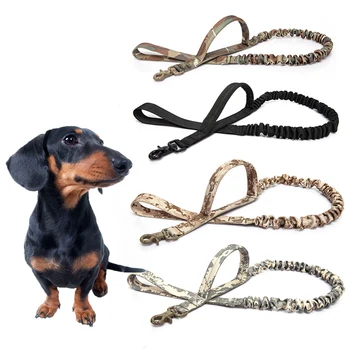 

Camouflage Cat Dog Leash Military Tactical Retractable Pet Leash Belt Outdoor Training Elastic Dog Lead Belt Large Dogs Supplies
